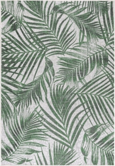 Outdoor Teppich Stefano rechteckig - 120x170 cm - Grün