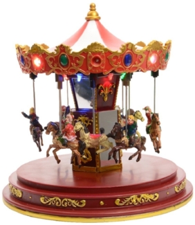 Lumineo LED Dekoobjekt LED Karussell mit beweglichen Teilen