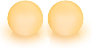 smartwares LED Solarleuchte, RGB Farbwechsel, LED fest integriert, warmweiß, 2er Set Solarkugel-n Garten-kugeln Leuchtkugel-n mit Erdspieß, Ø 30cm