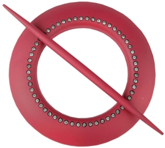 Arsvita Raffhalter, Gardinen - Raffhalter, (1-tlg), Raffhalter, Dekospange, Holz, Kunststoff mit Strass