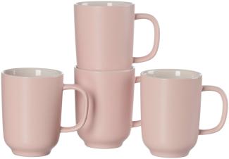 Ritzenhoff & Breker JASPER Kaffeebecher 285 ml 4er Set rosa