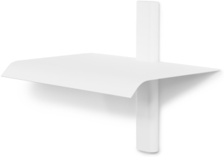 Spinder HOLA 1 Wandregal, Stahl, Skandinavisches Design, Weiß