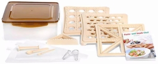 Genius - Pasta und Snack Chef braun Pasta Maschine Nudelmaschine 24136