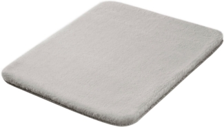 Kleine Wolke Badematte Cony, Höhe 25 mm, rutschhemmend beschichtet, fußbodenheizungsgeeignet, Polyester, rechteckig, Badteppich, Fell-Optik, Uni Farben, besonders weich & kuschelig