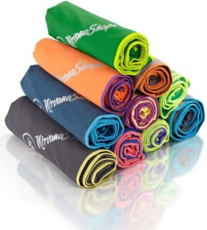 NirvanaShape Sporthandtuch Mikrofaser Handtuch, Badehandtuch, Reisehandtuch, Sporthandtuch, saugfähig, leicht, schnelltrocknend, für Reisen, Fitness, Yoga, Sauna