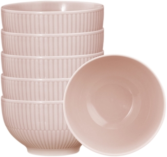 Seltmann Weiden Amina Cappuccinoschale 400 ml 6er Set Rosé