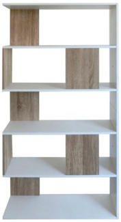 HTI-Living Raumteilerregal Raumteiler Lisa, Stück 1-tlg, Bücherregal 5 Regalfächer