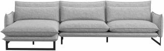 99rooms Ezio Ecksofa Links Kunstleder MISSOURI Beige