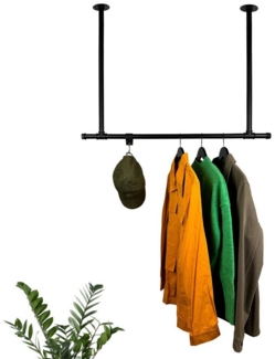 RSR Hangers Kleiderstange Garderobe Industrial Design Deckenmontage Garderobenstange Nora