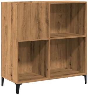 vidaXL Plattenschrank Artisan-Eiche 84,5x38x89 cm Holzwerkstoff 857174
