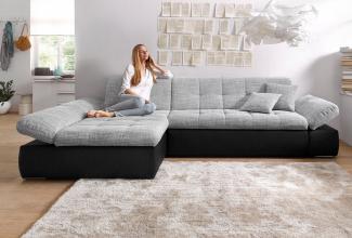 DOMO collection Ecksofa Moric B/T/H 300/172/80 cm, auch in Cord, L-Form, XXL-Format, wahlweise auch mit Bettfunktion und Armverstellung
