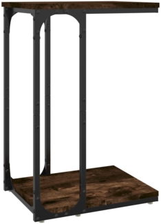 vidaXL Beistelltisch Räuchereiche 40x30x60 cm Holzwerkstoff 825819