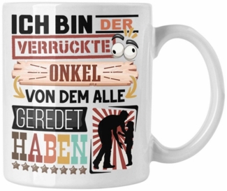 Trendation Tasse Onkel Tasse Geschenk Spruch Lustig Geschenkidee für Onkel Geburtstag I