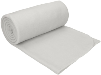 Wohndecke Luxus Fleecedecke Kuscheldecke Größe 130x170 cm Farbe silbergrau, Betz, 180 g/m²