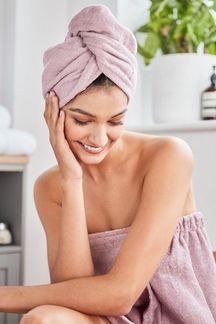 Next Handtücher Superweicher Frottee-Turban ägyptische Baumwolle, (1-St)