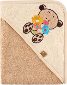 Be Mammy Handtücher Kapuzenhandtuch Babyhandtuch aus Baumwolle 100cm x 100cm BE20-240-BBL, Frottee (1-St)