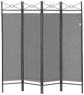 Happy Home Raumteiler 4-teilige Raumteiler, Sichtschutz, Paravants,Verstellbare Trennwand