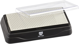 Diamant Schärfplatte Körnung 360 / 600 inkl. Halter SHARPHOME