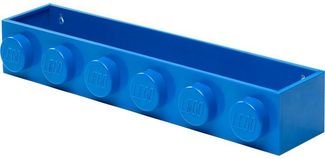 LEGO Bücherregal Ablage, blau