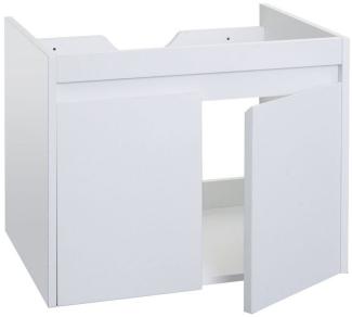 MCW Waschbeckenunterschrank MCW-L86-U Soft-Close-System, Aussparung für Siphon