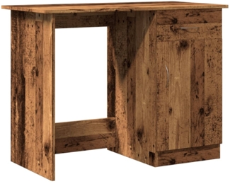 vidaXL Schreibtisch Altholz-Optik 100x50x76 cm Holzwerkstoff 855954