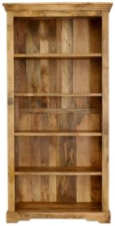 Bücherregal Guru 100x200x45 aus Mangoholz