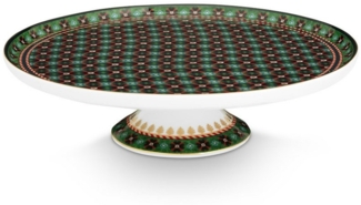 PiP Studio Tortenplatte Berry Blues Tortenplatte klein clover green 21cm, Porzellan, (Platten)