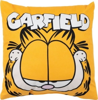 United Labels® Dekokissen Garfield Kissen Plüsch Zierkissen Kopfkissen Sitzkissen 40x40 cm