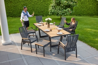 LC Garden »Kumaso« Gartentisch 200/260x100cm