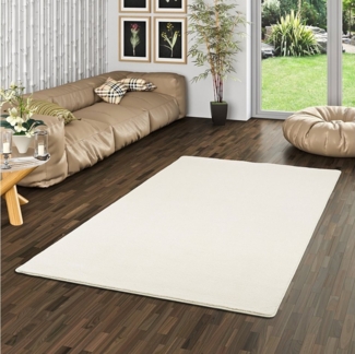 Snapstyle Hochflor-Teppich Hochflor Luxus Velours Teppich Touch, Rechteckig, Höhe: 21 mm