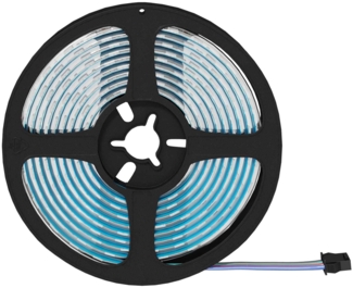 vidaXL LED Streifen 4 pcs Schwarz und Transparent 230 x 0,8 x 0,3 cm 3429120