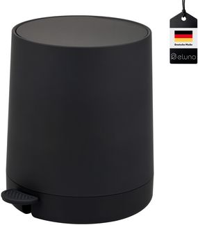 eluno Kosmetikeimer TESERO, Treteimer 4 Liter aus Kunststoff