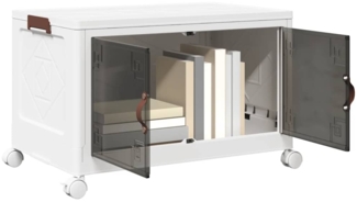 vidaXL Aufbewahrungsbox mit Rädern Stapelbar 75 L 65x40x41,5 cm 4012366