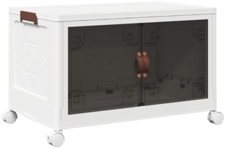 vidaXL Aufbewahrungsbox mit Rädern Stapelbar 75 L 64x40x41 cm 4012366