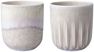 like. by Villeroy & Boch Perlemor Sand Becher Set 2-teilig
