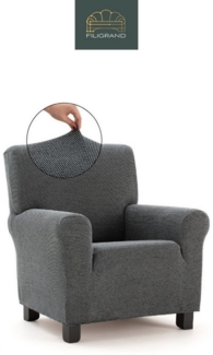 Belmarti Sesselhusse luxuriöser und edler Sesselbezug, Chenille Oberfläche, hochwertiges und langlebiges Material, made in Spain