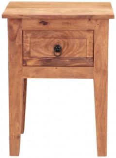 Beistelltisch Jali 45x60x35 aus indischem Sheesham-Massivholz