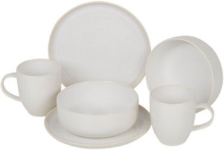 like. by Villeroy & Boch Crafted Cotton Frühstücks-Set für 2 Personen / 6 Teile