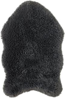 Andiamo Fellteppich Alpa, fellförmig, Höhe: 35 mm, Kunstfell, Uni Farben, sehr weich, waschbar, auch als 2er Set