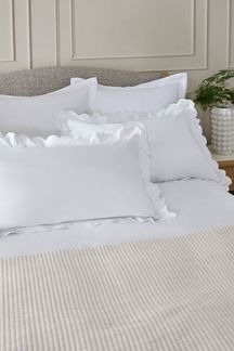 Next Kissenbezug Kissenbezüge mit Bogenkanten, FD 200, 2er-Set, (2 Stück)