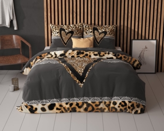 Sitheim-Europe Bettwäsche Bettwäsche-Set Panther Liebesherz, 2 teilig