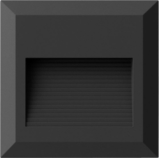 LED Stufenleuchte, Breite 12,4 cm, schwarz
