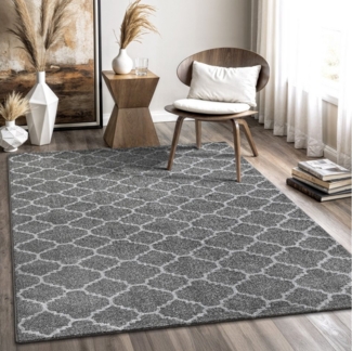 Sanat Teppich Boho 8202, rechteckig, Höhe: 10 mm, Kurzflor, robust, Boho, Scandic, für Fussbodenheizung geeignet