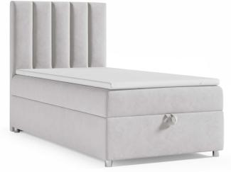 Best for Home Boxspringbett mit Bettkasten Trinity K-10 SINGLE Bonellfederkern inkl. Topper