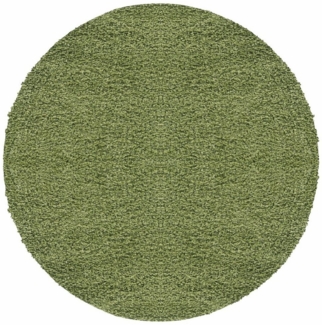 Teppium Teppich Unicolor - Einfarbig, Rechteckig, Höhe: 30 mm, Einfarbig Shaggy Teppich Wohnzimmer Langflor versch. farben und größen