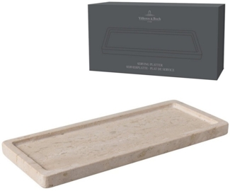 Villeroy & Boch Manufacture Travertine Servierplatte 25,5 x 10,5 cm - DS