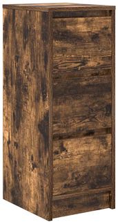 vidaXL Sideboard Räuchereiche 29,5x34x76 cm Holzwerkstoff 861638