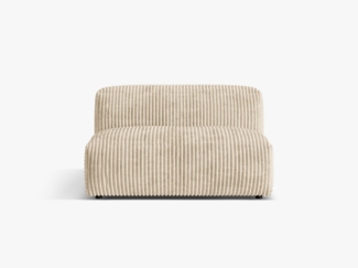 Micadoni Modul Martina 1-Sitzer Groß Kord Helles Beige