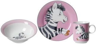 Ritzenhoff & Breker HAPPY ZOO Zebrakind Zoe Kindergeschirr Set 3-teilig