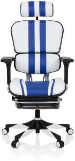 hjh OFFICE Gamingstuhl ERGOHUMAN ELITE PRO Kunstleder blau